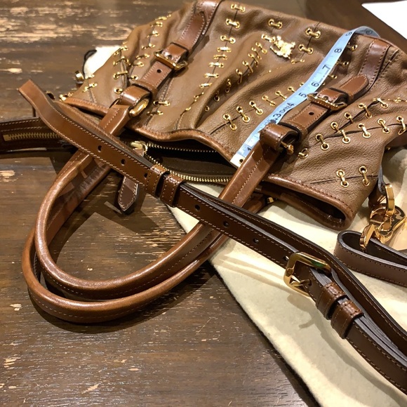 Burberry Lowry Stitch Handbag Tote🤎 - Picture 11 of 14